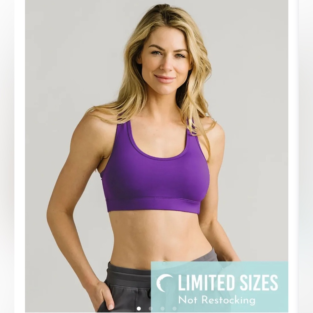 Zyia Purple Bomber Bra - M